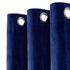 Marlow Velvet Blackout Curtains 2-Panel Room Darkening Eyelet Curtains 132x213cm-2072893566862102532