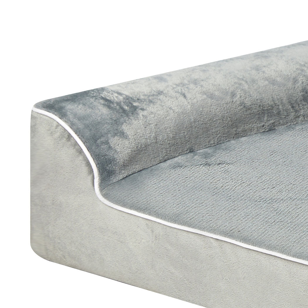 Pawz Orthopedic Dog Bed M Grey-1894516775844974596