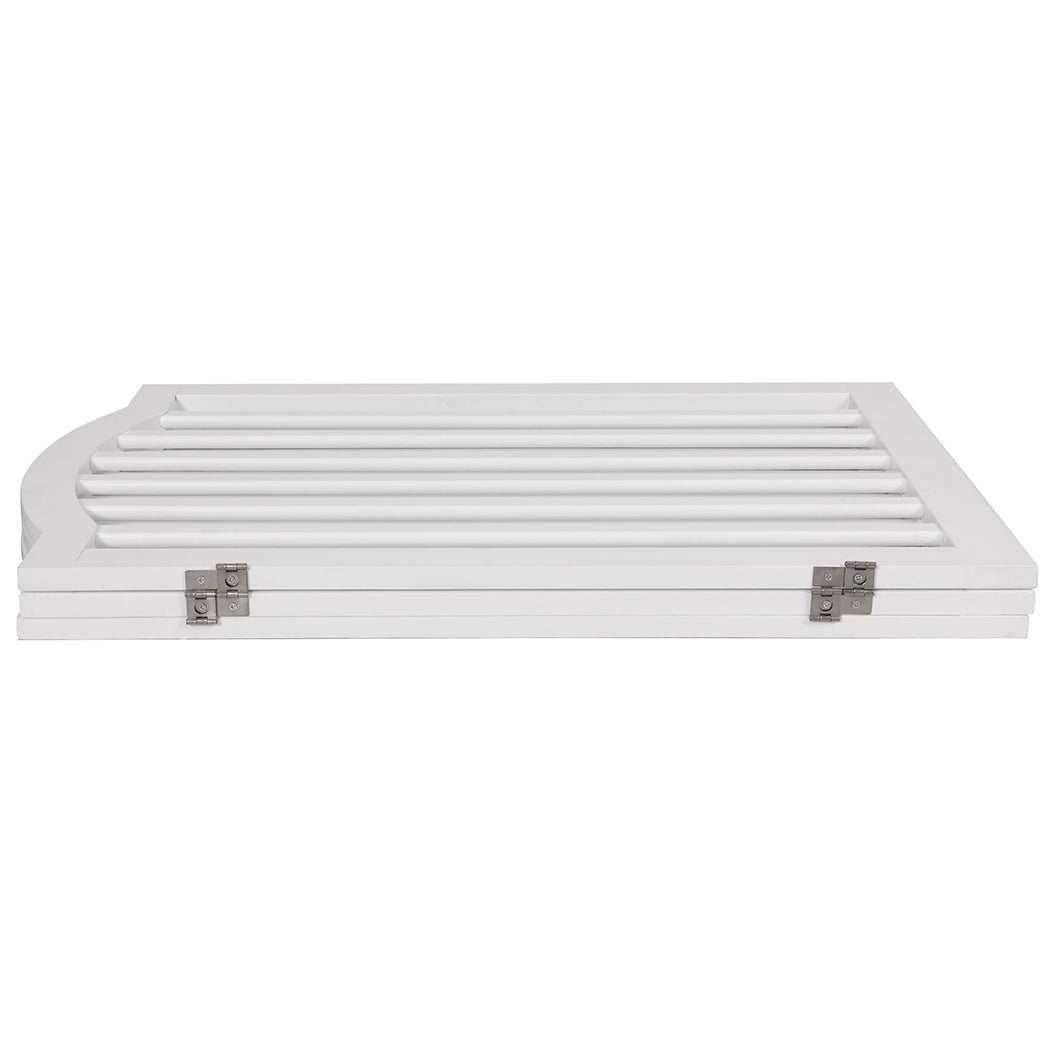 PaWz Wooden Pet Gate Dog Fence Safety White-2006732982576091140
