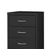 Levede 5 Drawer Office Cabinet Drawers Black-1973193876281888772