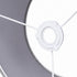 Emitto Lamp Shade 4pc Linen Drum E26 E27 with E14 Rings for Home Decor Grey-2109799596530798597