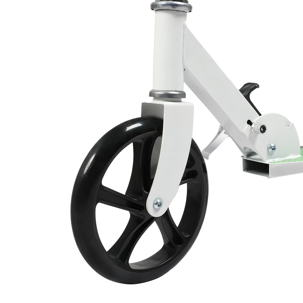 MONVELO Folding Scooter Dual Large Wheels White-2006732742351523844