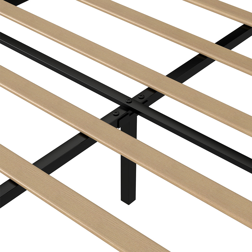 Levede Bed Frame Upholstered Platform Mattress Base Double-2011971105811730436