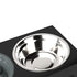 PaWz Elevated Dog Bowls 2 Stainless Steel Bowls and 1 Slow Feeder Bowl-2006732715726082052