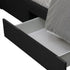 Levede Queen Bed Frame Fabric Tufted Dark Grey-2006733223215894532
