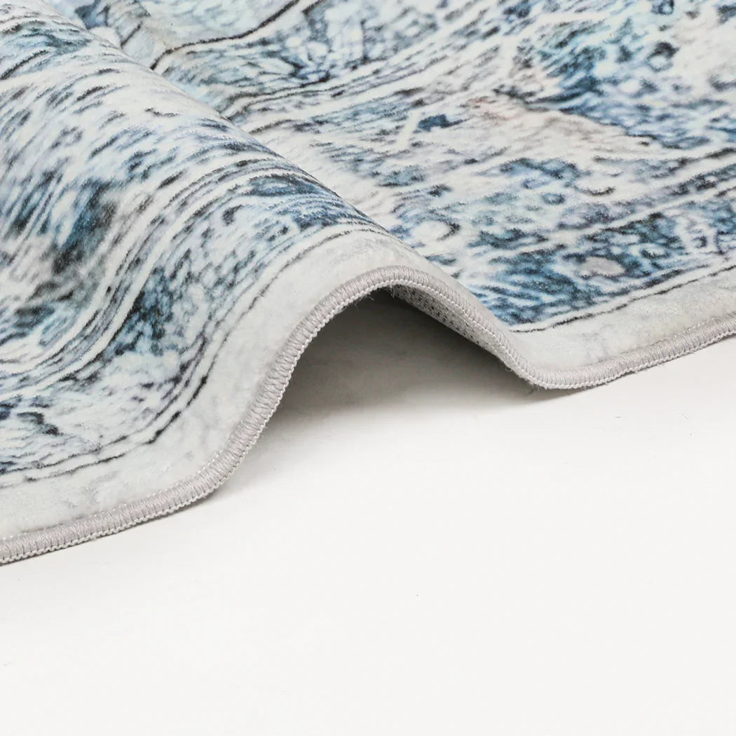 Marlow Floor Rug Vintage Polyester Washable Area Rugs-2050056914762600452