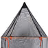 PaWz Cat Tunnel Enclosure Large Foldable Spacious Mesh for Indoor Outdoor Black-2109799598250463237