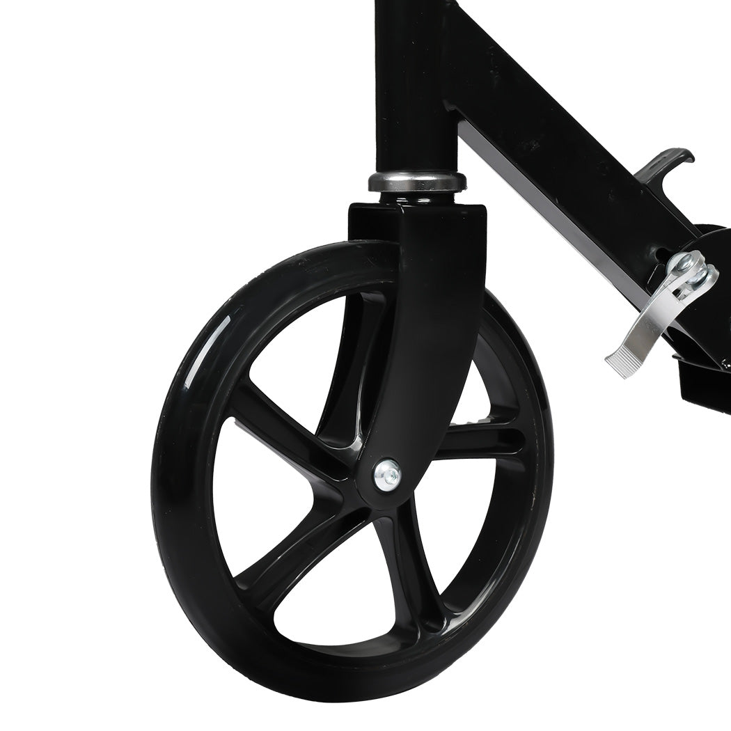 MONVELO Folding Scooter Dual Large Wheels Black-1950770003473207300