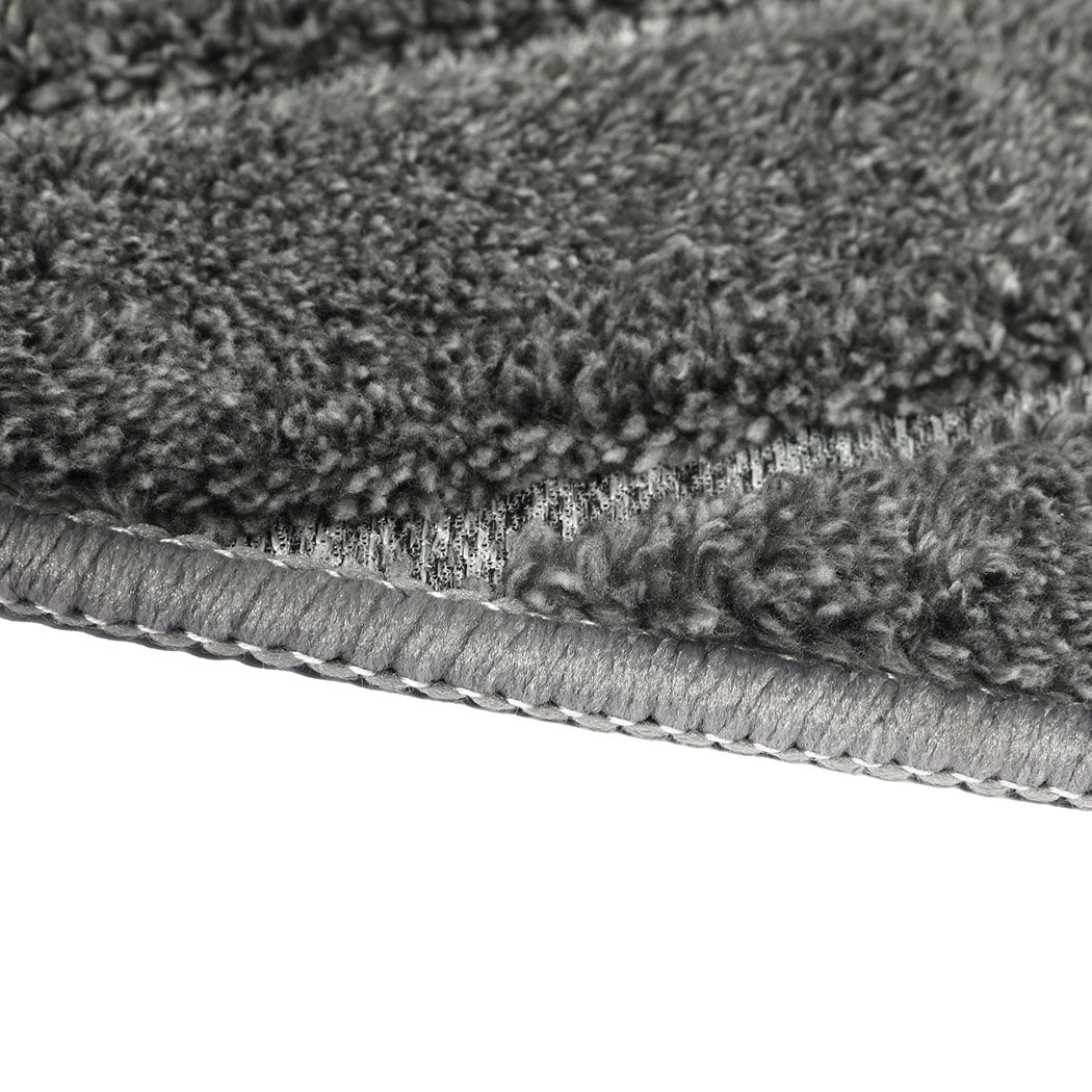 Marlow Floor Rug Soft Polyester Carpet Non Slip Plush Shaggy Rugs Geometric-1894516741543956484