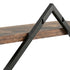 Levede Wall Shelf Floating 2 Tier Storage Decorative Bookshelf 2 Pcs Living Room-2072893560688087044