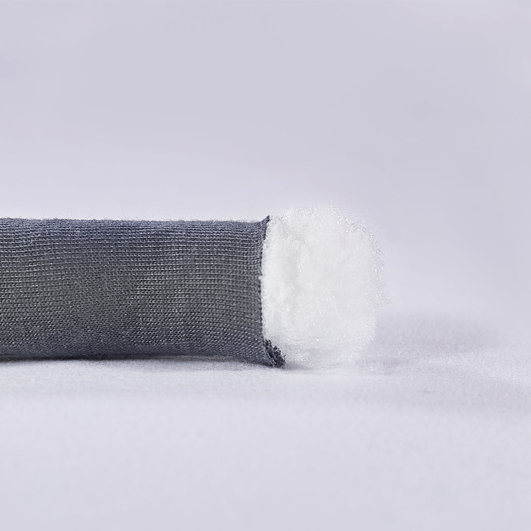 Dreamz Knitted Weighted Blanket Chunky Grey Kids-1864183217049964548