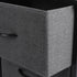 Levede Storage Cabinet Tower Chest Dark Grey-1864183276449697796