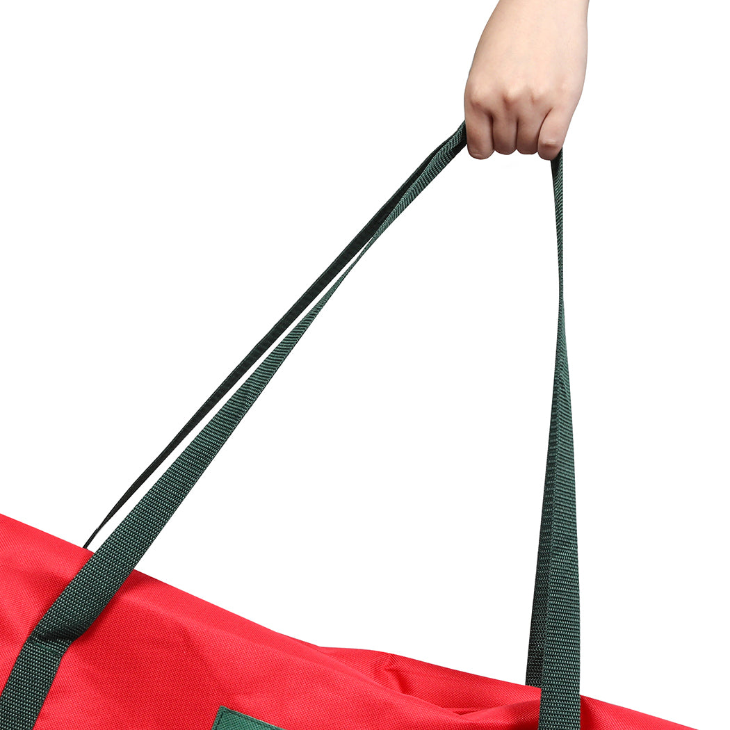 Christmas Tree Storage Bag Extra Large Red-2018816671581605892