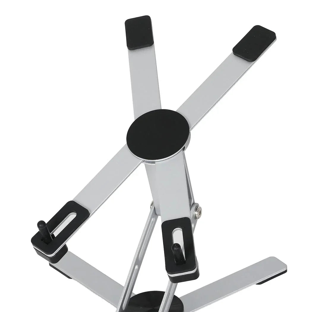 Levede Portable Laptop Stand 360 Rotating Bracket Foldable Aluminum Desk Riser-2050056791982739460