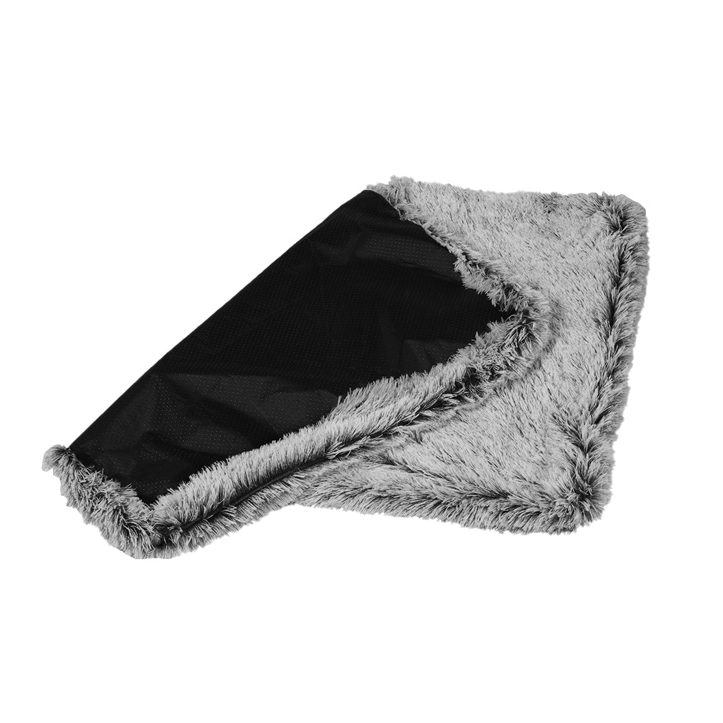 PaWz Dog Mat Pet Calming Bed Memory L Cober Charcoal Large-2029387227892682756