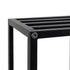 Levede Metal Plant Stand 76cm Tall 2 Tier Indoor Corner Shelf Black Display Rack-2072893560058941444