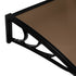 Mountview Window Door Awning Outdoor 1M X 1.2M Brown 1x1.2M-2006733103682424836