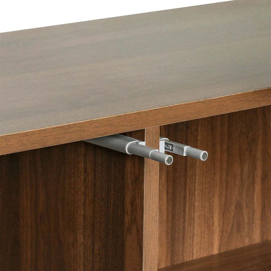 Levede Buffet Sideboard Storage Cabinet Walnut-2006733268245942276