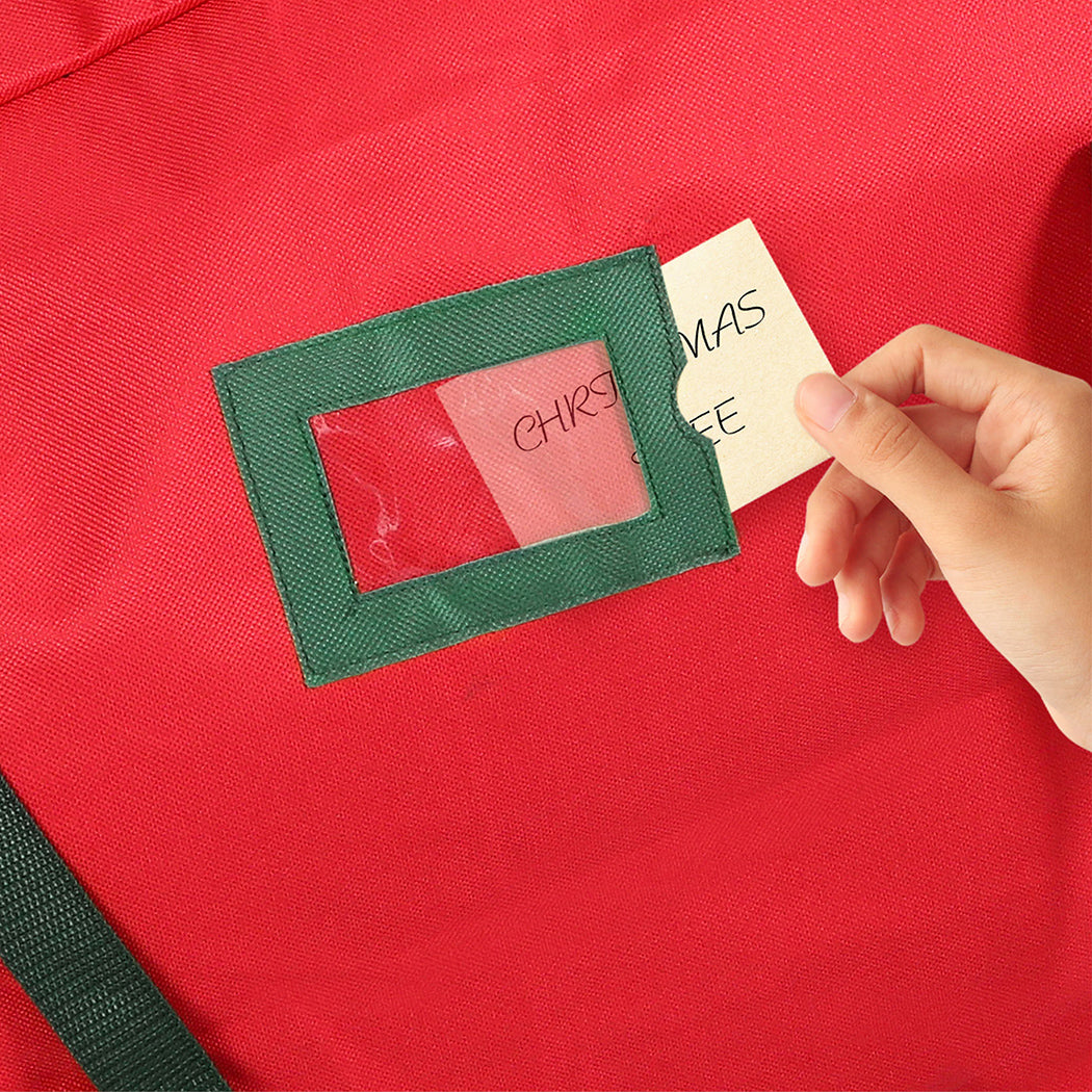 Christmas Tree Storage Bag Large Red-2006732887994535941