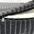 Pawz L Size Orthopedic Dog Bed with Corduroy Removable Cover Waterproof Washable Grey-2065254248601489413