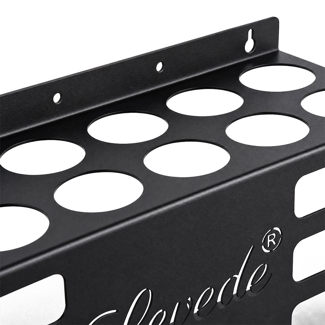 Levede 12 Hole Caulk Holder Wall Mount Silicone Sealant Tube Storage Rack Steel-2100035037025144837