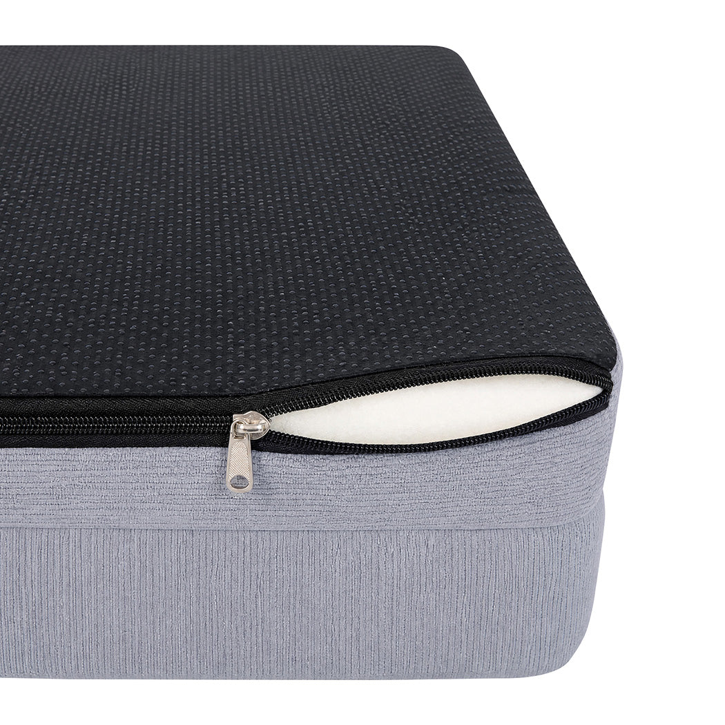 Pawz Cooling Orthopedic Dog Bed Waterproof Lining Washable Memory Foam Grey M-2072893573312942085