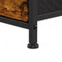 Levede Bedside Table with LED Charging Station 3 Drawers Metal Frame-2100034980485926917