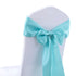 50x Satin Chair Sashes Cloth Cover Wedding Tiffany-2018816777131266053
