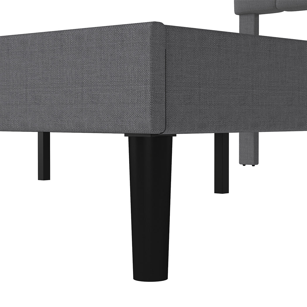 Levede Bed Frame Upholstered Platform Mattress Base Double-2011971105811730437