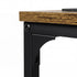 Levede Narrow Sofa Table Power Ports Behind Console Side Adjustable Living Room-2050059017300086789