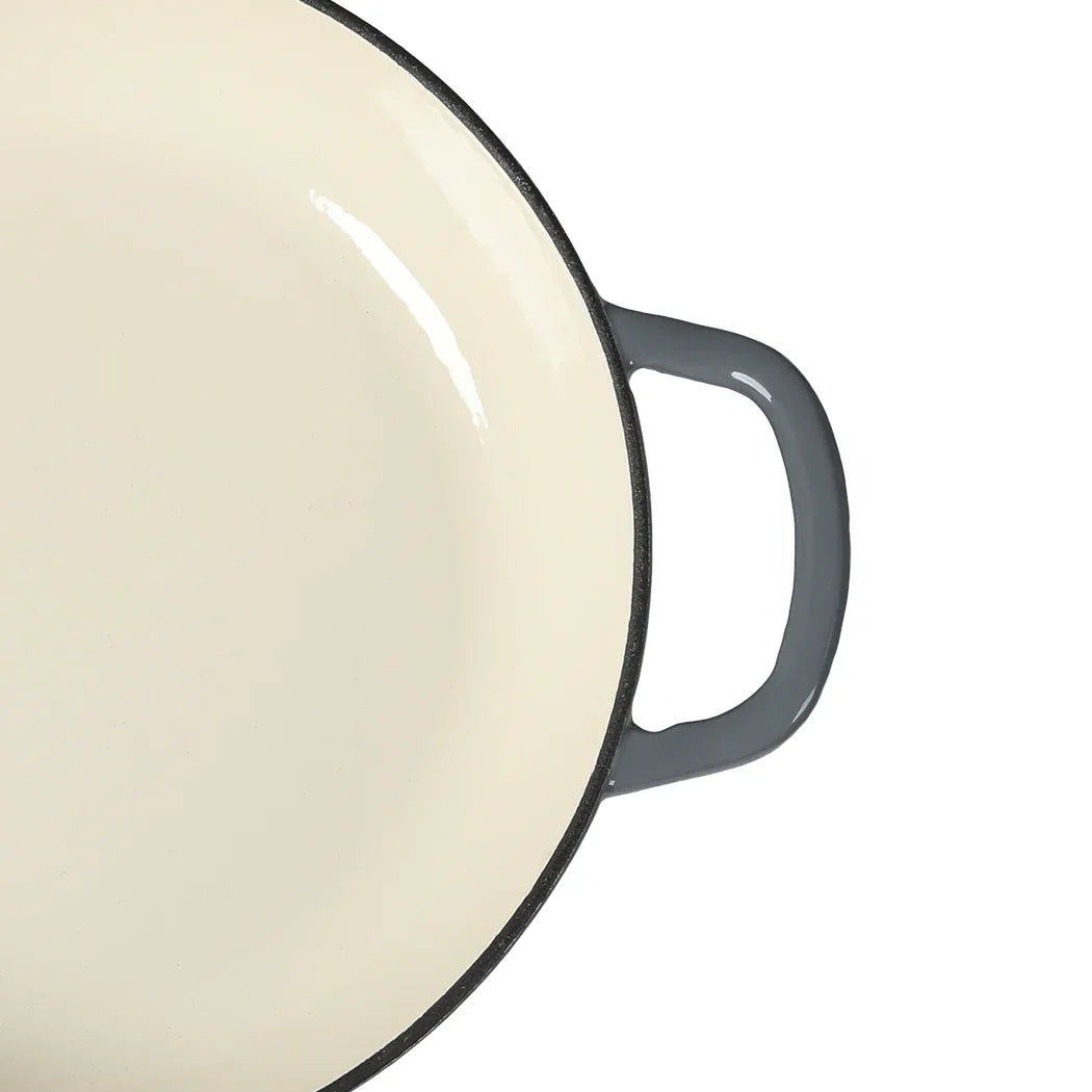 3.5L Enamel Dutch Oven Pan in Black Colour-2018816805572841477