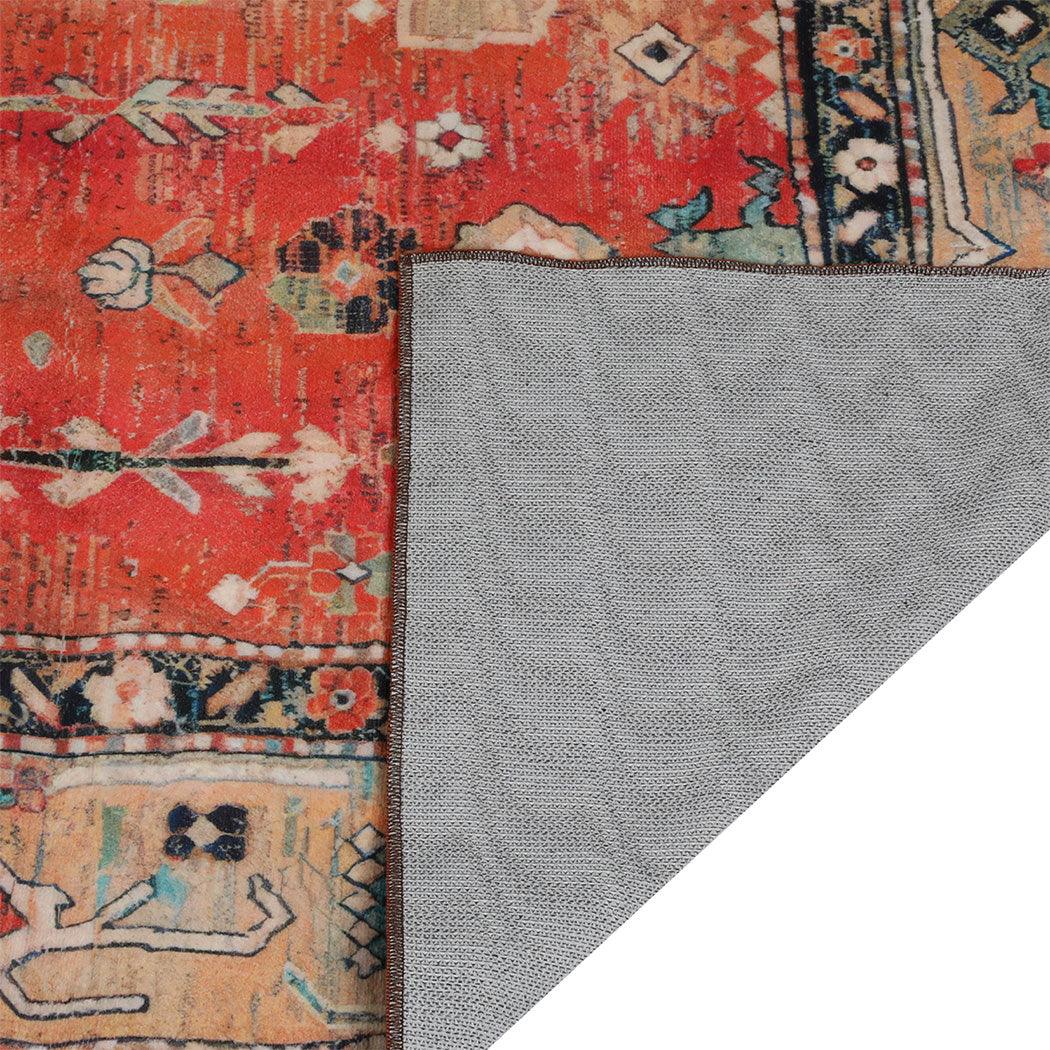 Marlow Floor Rug Vintage Polyester Washable Area Rugs-2050056914552885253