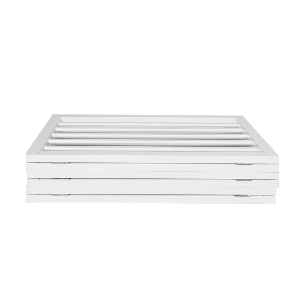 PaWz Wooden Pet Gate Dog Fence Safety White 100 Pack-1864184510720118789