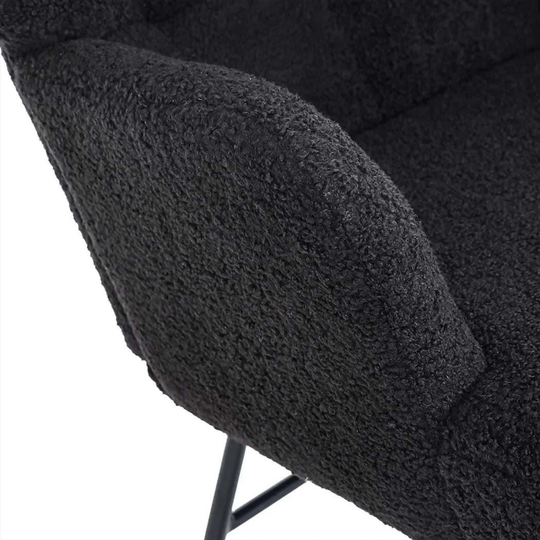 Levede Fleece Rocking Chair-2018816899860795397