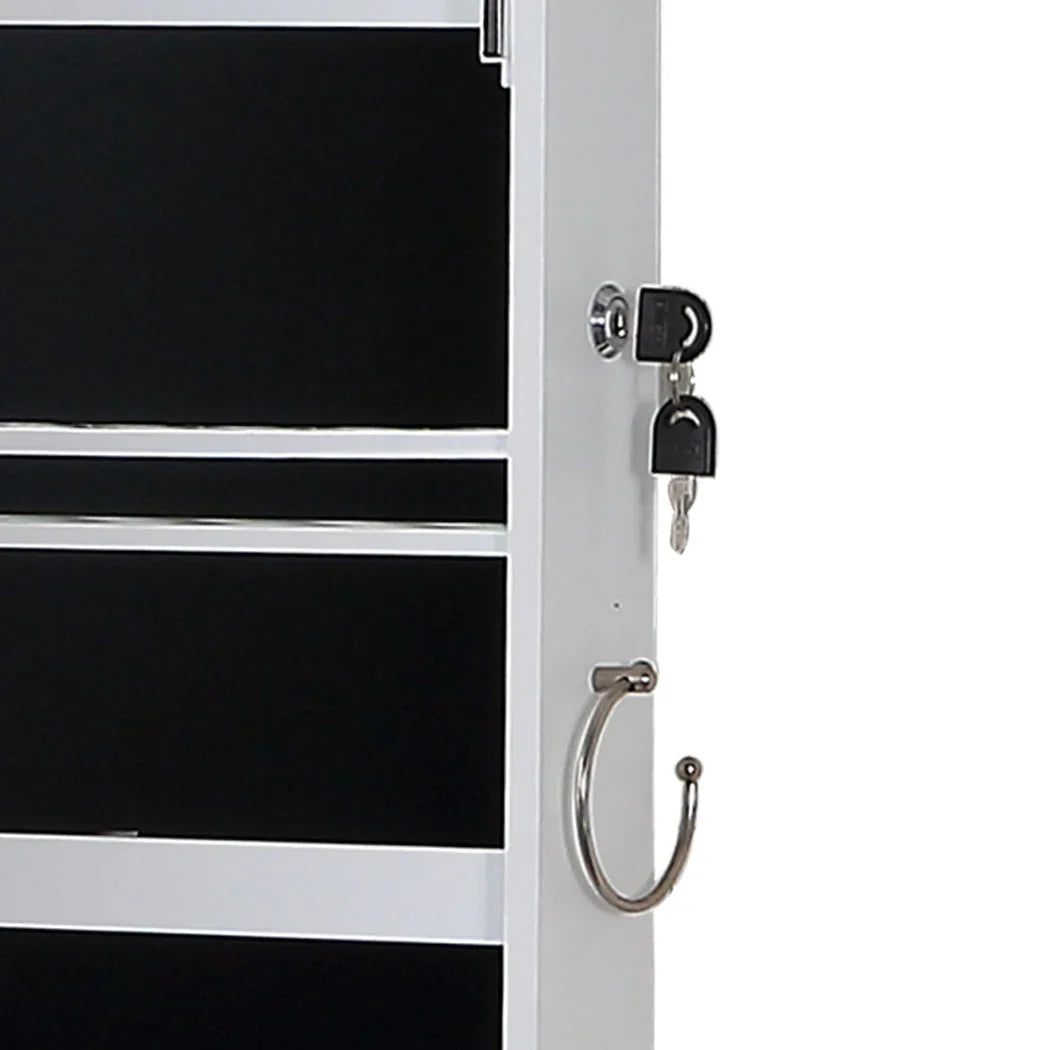 Levede Mirror Jewellery Cabinet Jewelry-2006733194304557061