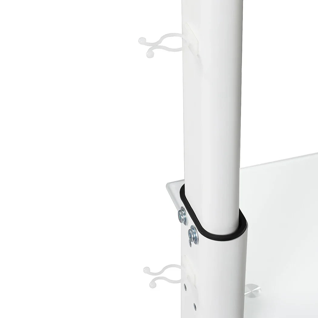 Levede TV Floor Stand 32-65 Inch Universal Swivel Height Adjustable Mount White-2050056791261319173