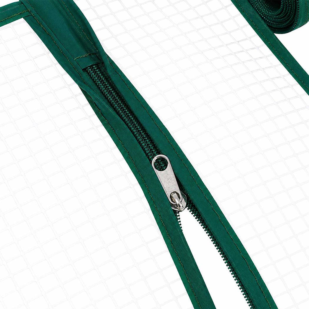 Lambu Mini Greenhouse Dual Zone PE Cover Tunnel Frame for Garden Transparent-2109799597935890438