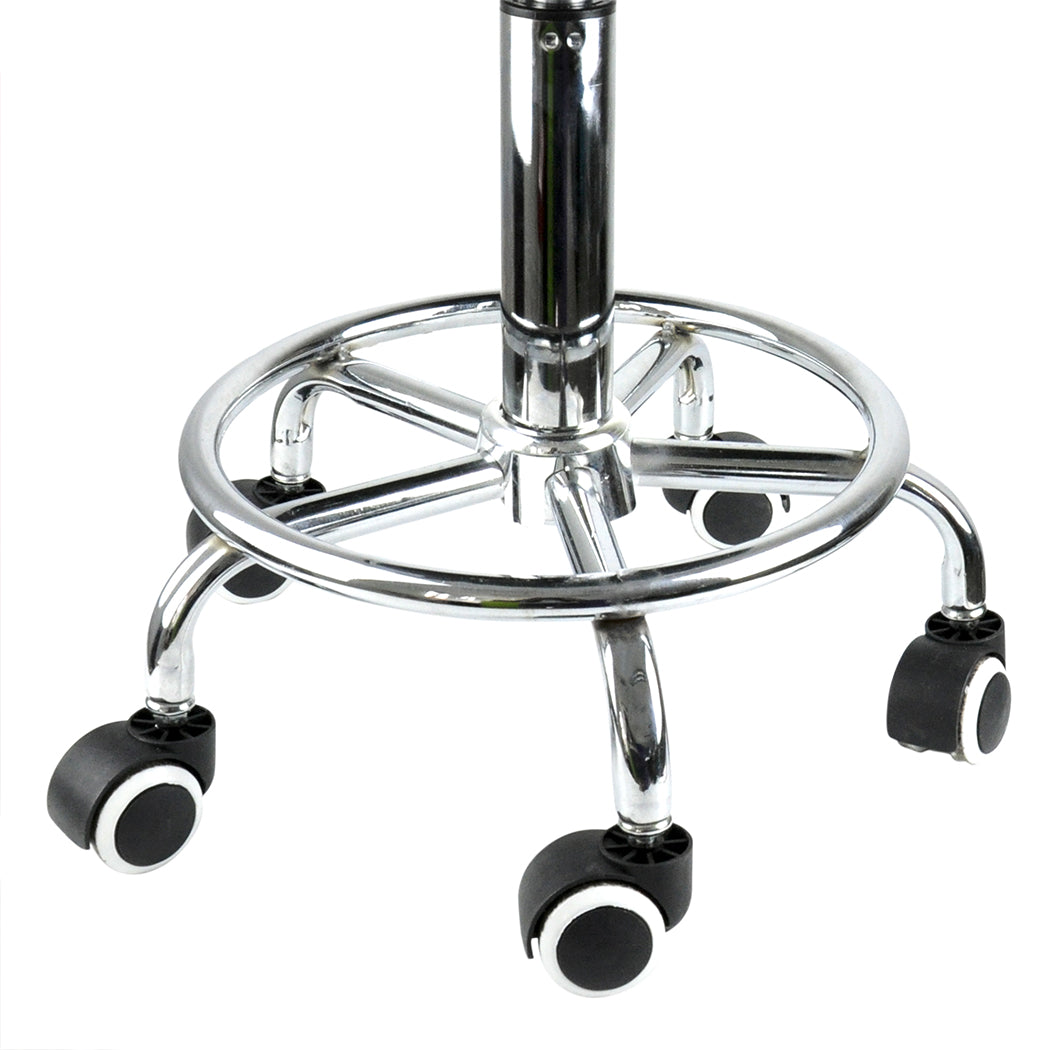 Levede 2x Barstool Swivel Salon Hairdressing Teal-1864184633273487365