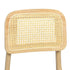 Levede Dining Chair Wood Rattan Armless Natural x8-2006732737045729285