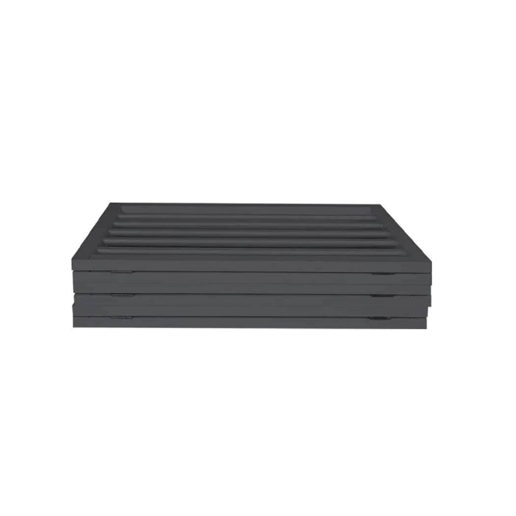 PaWz Wooden Pet Gate Dog Fence Safety Grey 100 Pack-2006732964356034565