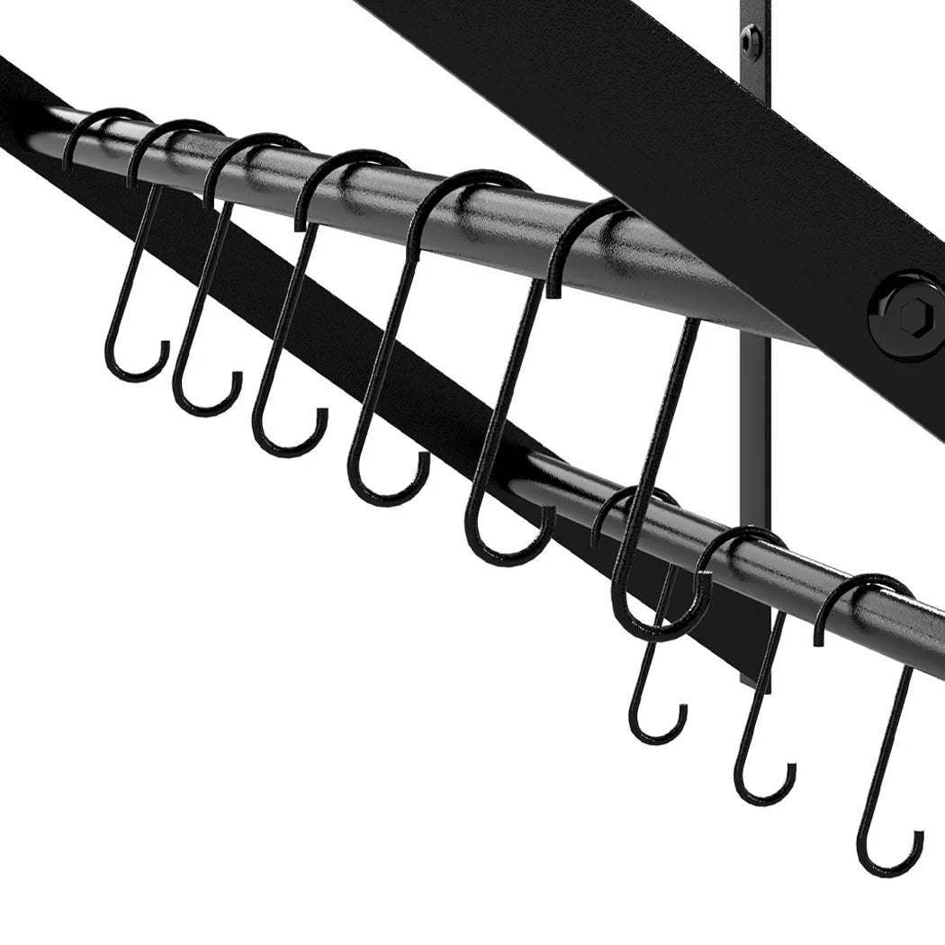 Toque Wall Mounted Pot Pan Rack Multipurpose  Holder-2050056915907645445