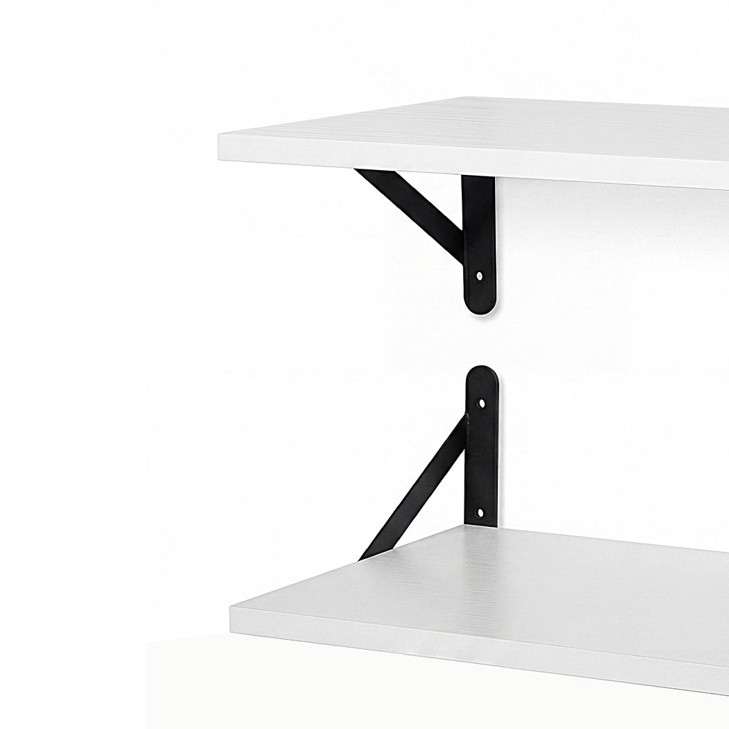 Levede Floating Wall Shelves 2Pcs Deep Wall Mounted Display Book Shelf Bedroom-2061251868176289797