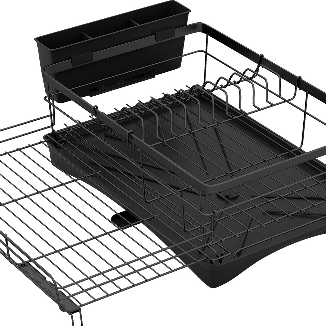 Toque Expandable Drain Drying Rack Dish Bowl Holder-1938089881679040517
