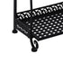 Levede Plant Stand 3 Tiers Outdoor Indoor Black-1864184721320316933