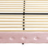 Levede King Floating Bed Frame LED Headboard USB Pink-2050056739193229317