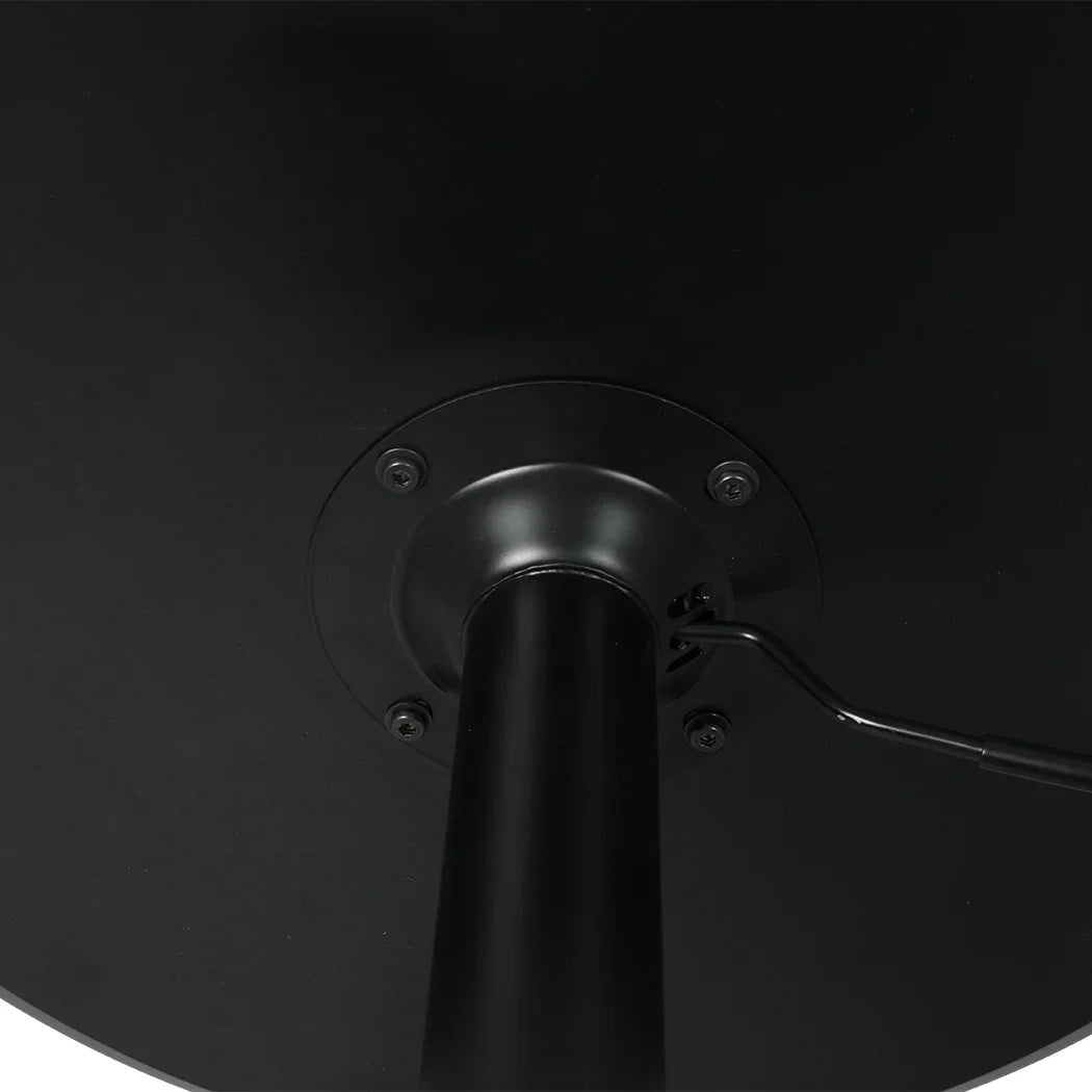 Levede Bar Table Swivel Gas Lift Counter Black-2018816854079967237