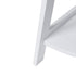 Levede 5 Tier Corner Shelf Wooden Storage White-1864183221135216645