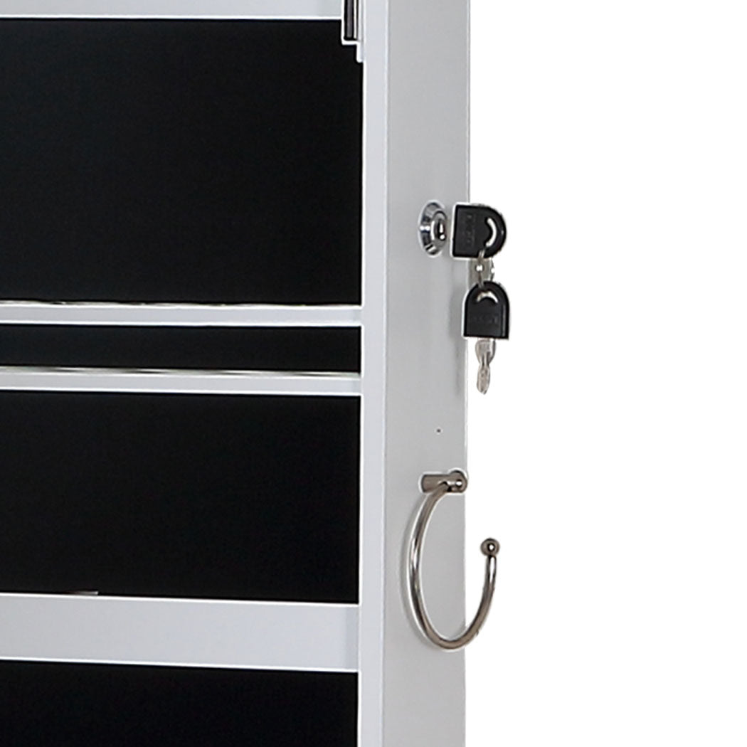 Levede Mirror Jewellery Cabinet Jewelry-1864184303928348677