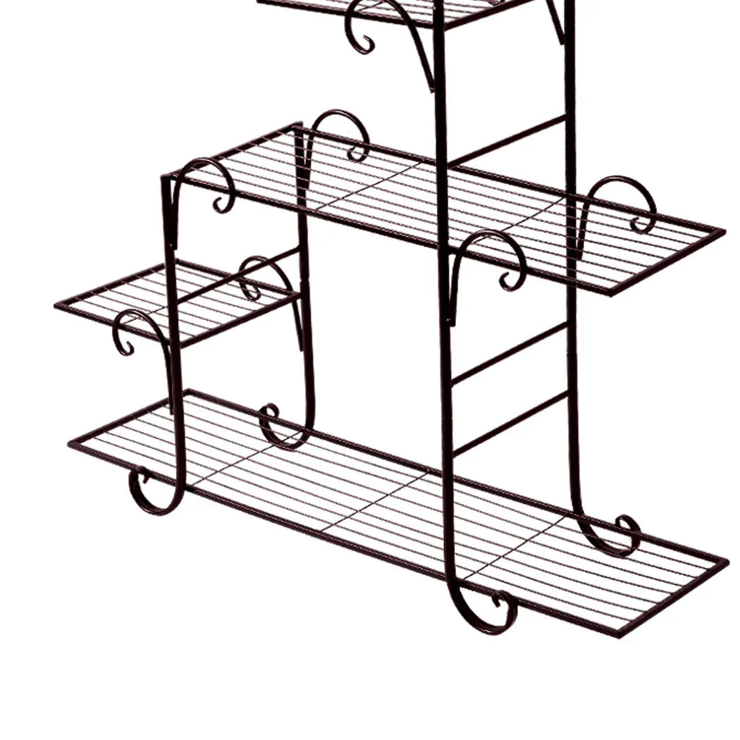 Levede Plant Stand Outdoor Indoor Metal Bronze-2018816781946327045