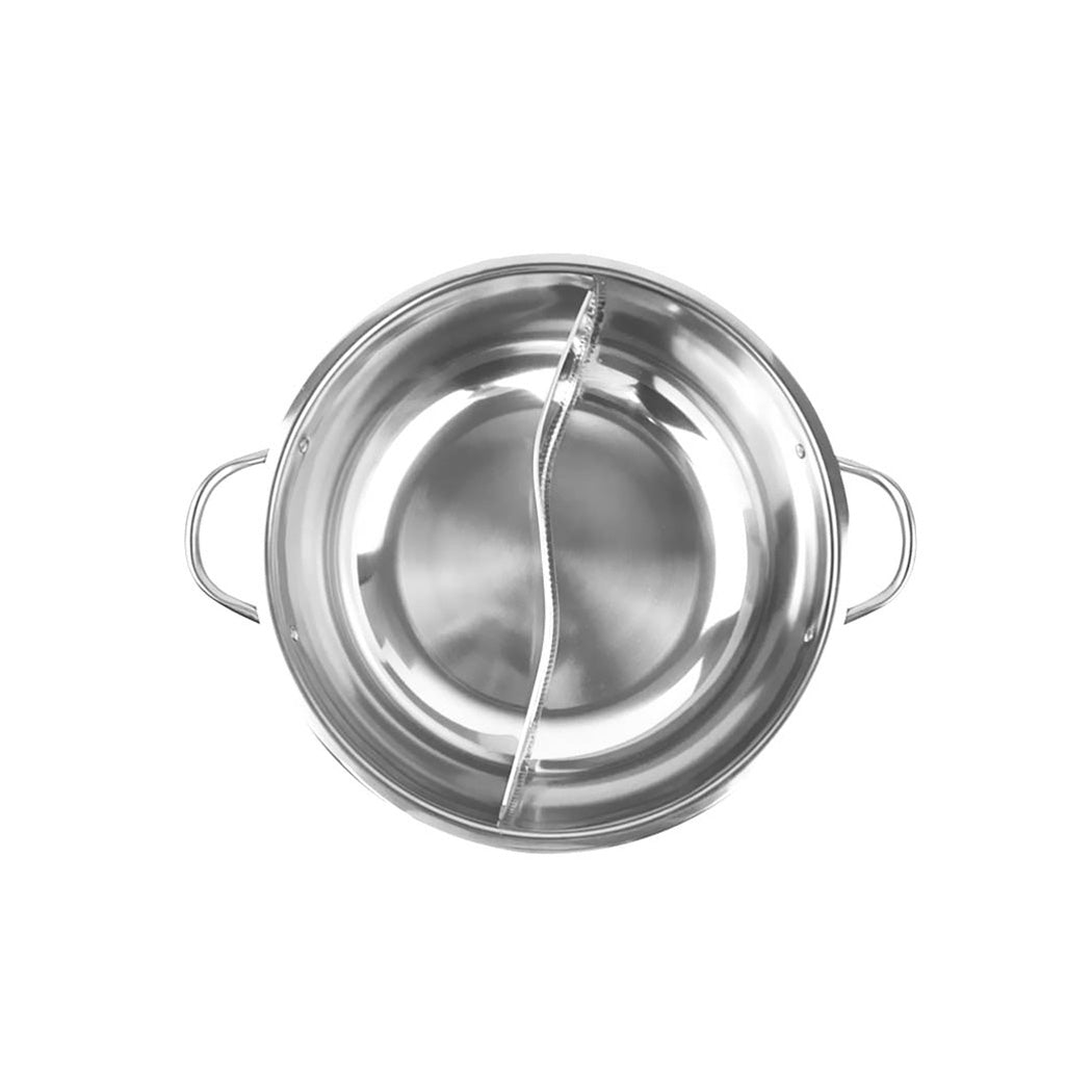 TOQUE 34cm Stainless Steel Twin Mandarin-1864184350564814853